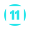 Logotyp: Kanal 11 HD